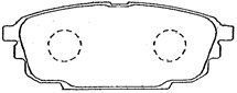 Juego de balatas de freno