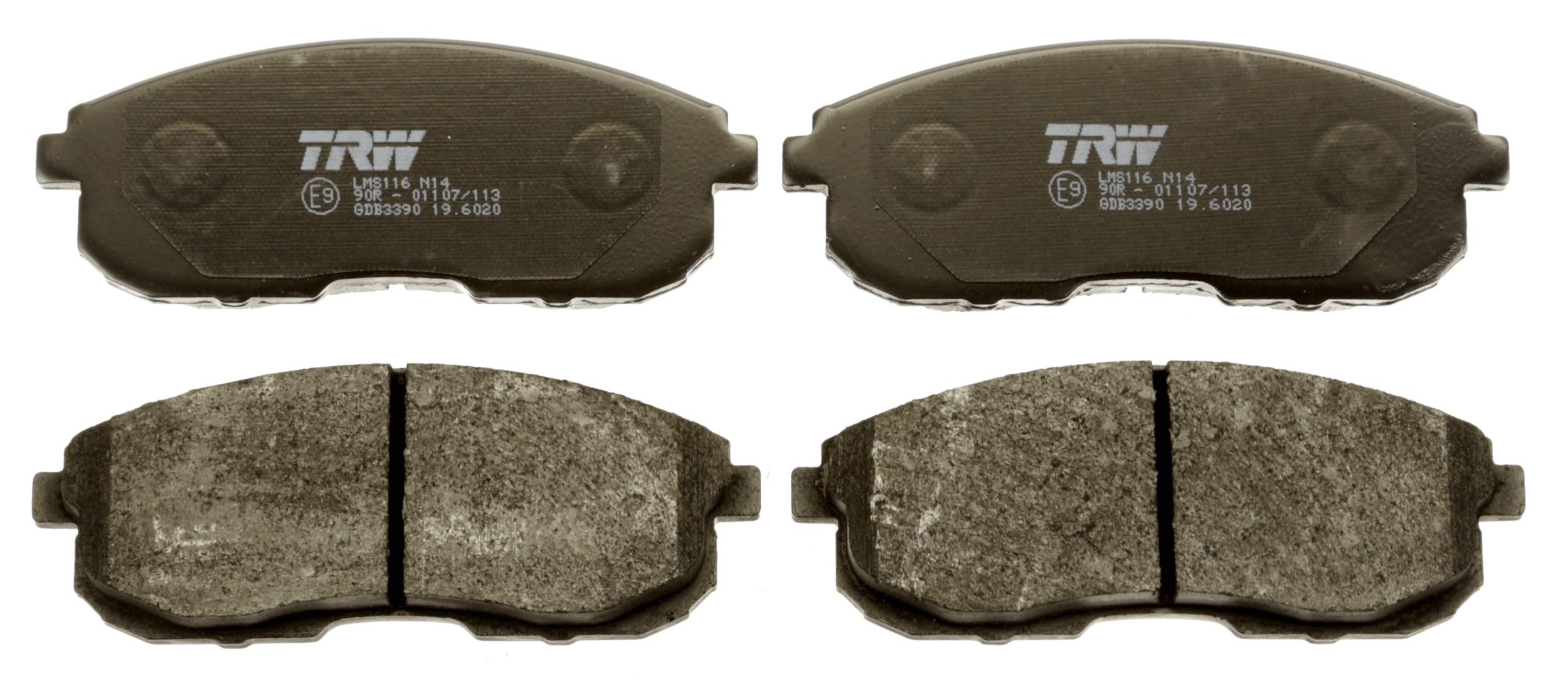 TRW DISC BRAKE PADS - TecDoc 2