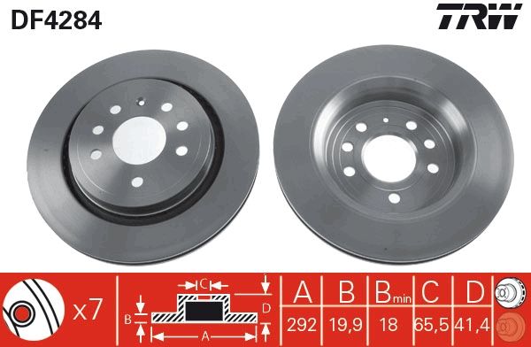 PAIRE DE DISQUES  9900