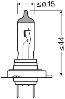 Gl&uuml;hlampe, Fernscheinwerfer