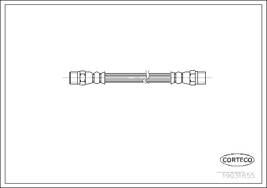 Brake Hose 19031655