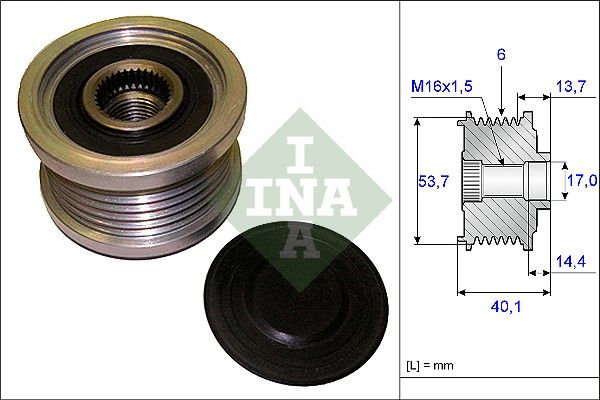 Alternator Freewheel Clutch 535 0202 10