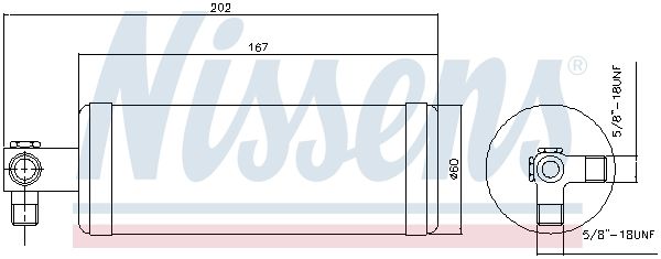 NISSENS 95980 - Trockner, Klimaanlage