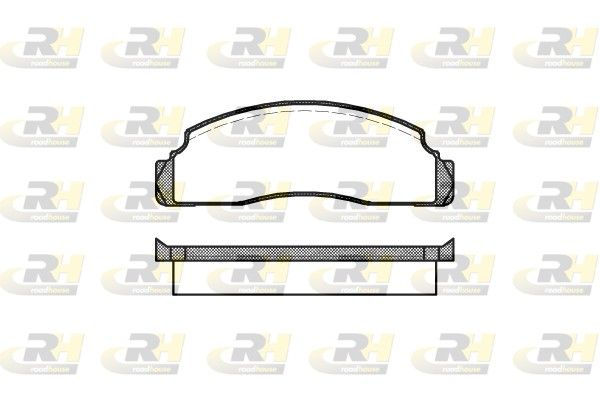 Bremsbelagsatz, Scheibenbremse