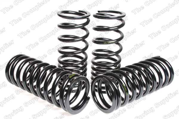 Fahrwerkssatz, Federn