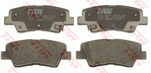TRW DISC BRAKE PADS - TecDoc 2