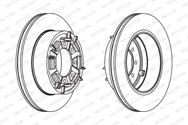 Brake Disc FCR140A