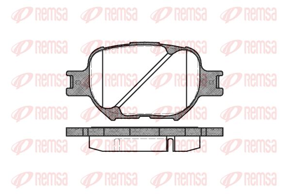 Premium Front Brake Pad Set Premium Front Brake Pad Set