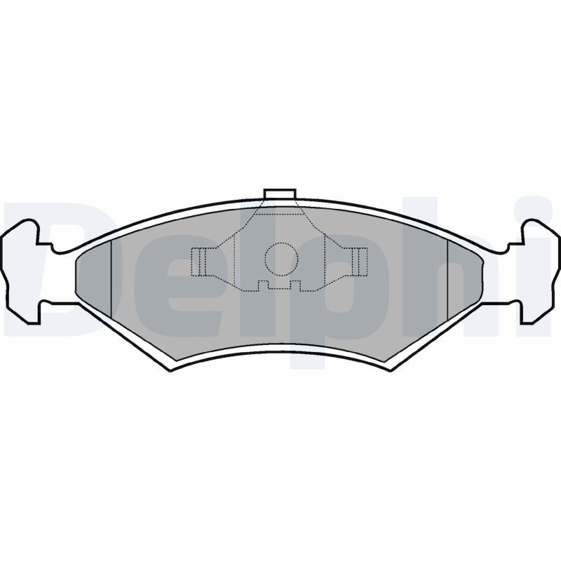 Brake Pad Set, disc brake LP204