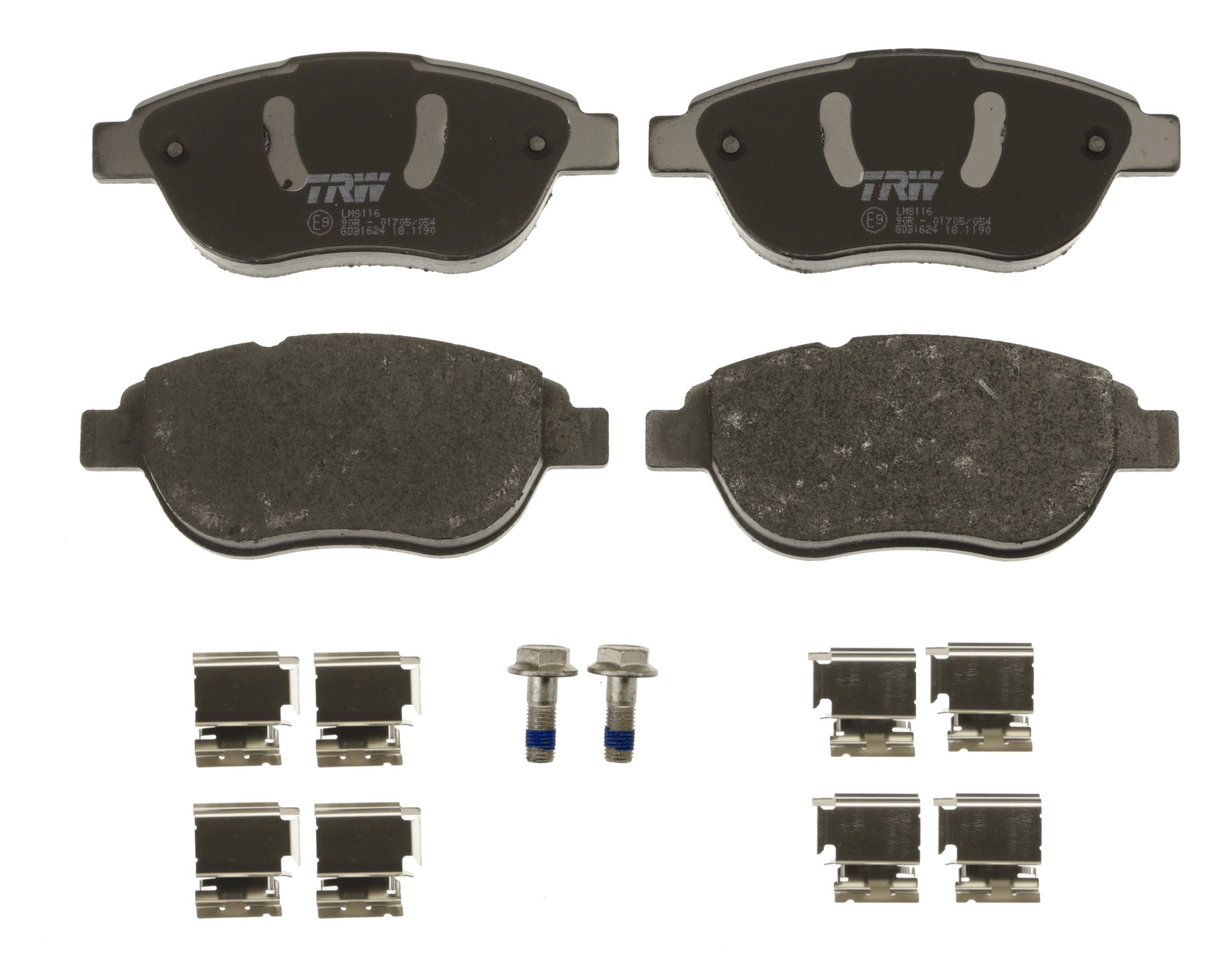 TRW DISC BRAKE PADS - TecDoc 2
