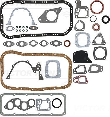 Juego completo de empaques, motor