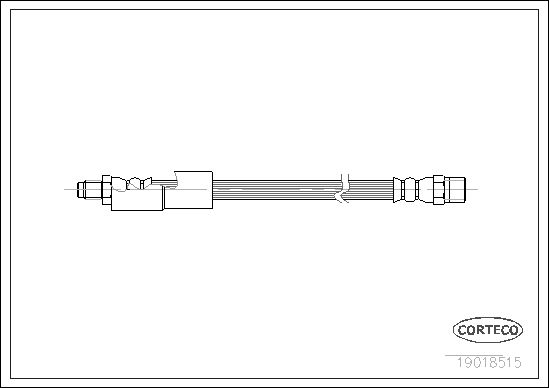 FLEXIBLE DE FREIN TALBOT  0705