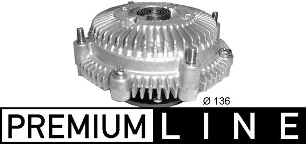 Acoplamiento, ventilador del radiador