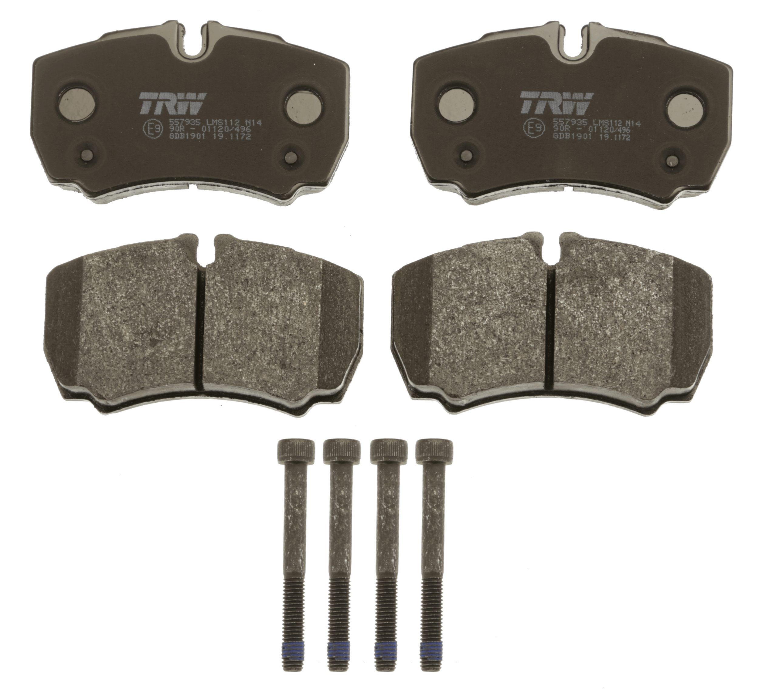 TRW DISC BRAKE PADS - TecDoc 2