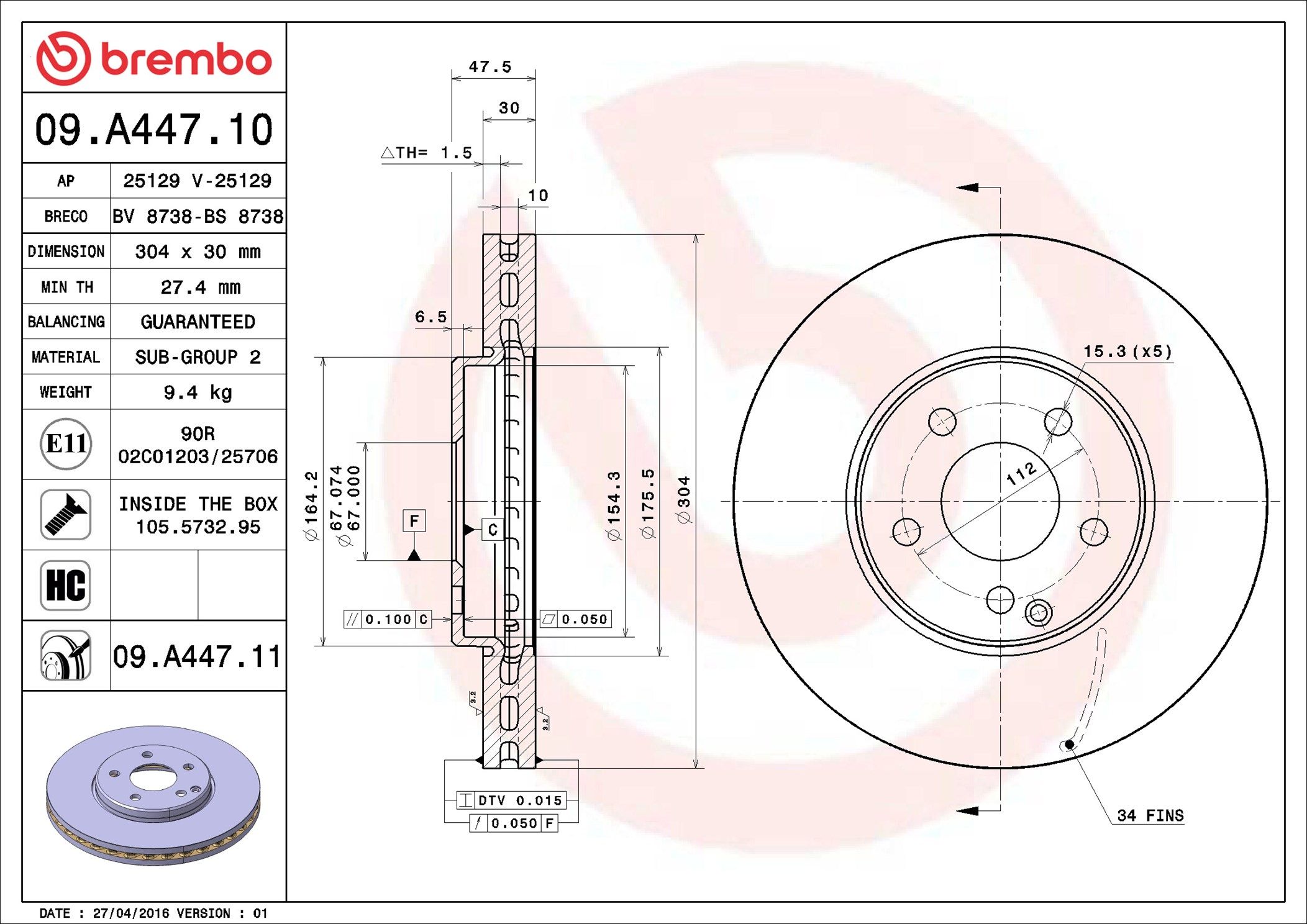 MERCEDES BENZ E350 W211 05-09 (FRT) - TecDoc 1
