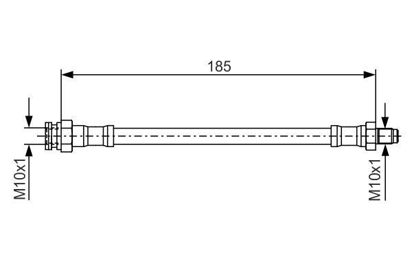 Brake Hose 1 987 476 416