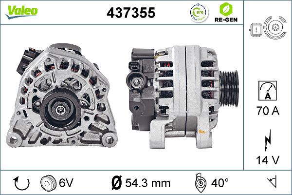 VALEO 437355 Alternator