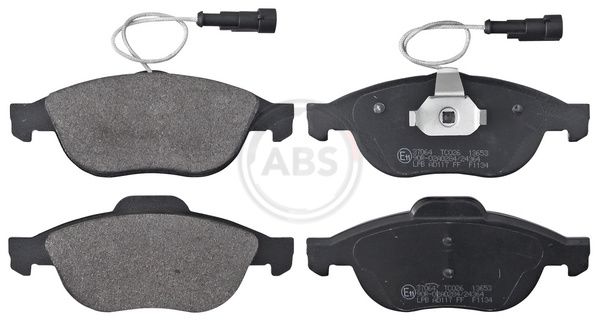 Brake Pad Set, disc brake 37064