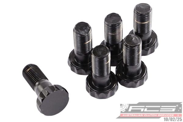 BOLT SET F/W NISS 12x1.25x30 (6) 132Nm - TecDoc Only