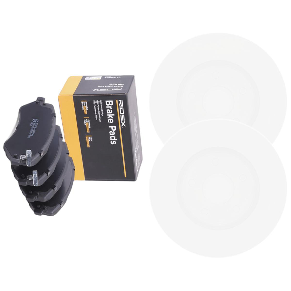 Remmenset, remschijf