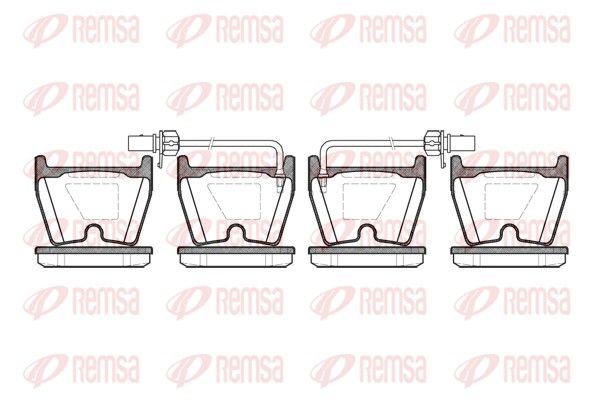 Premium Front Brake Pad Set Premium Front Brake Pad Set