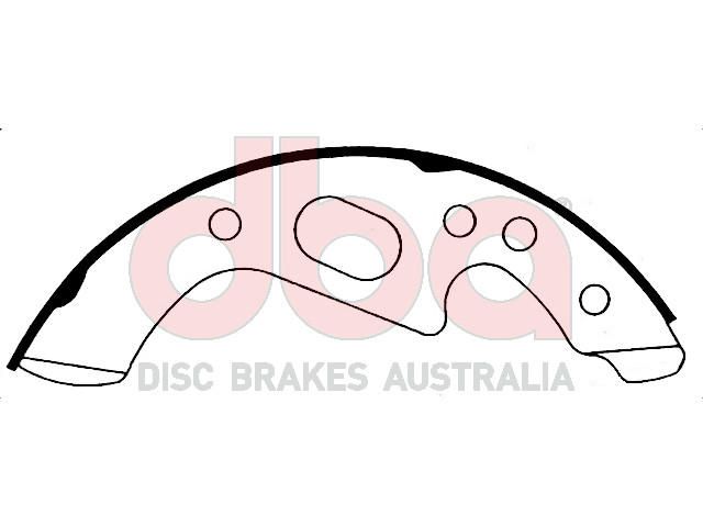 Street Series Brake Shoes [Isuzu FSR113/450/500 320mm] - TecDoc Only