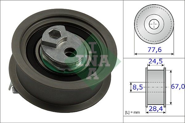 Tensioner Pulley, timing belt 531 0851 10