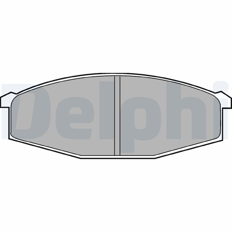 JEU DE PLAQUETTES DE FREIN  0701