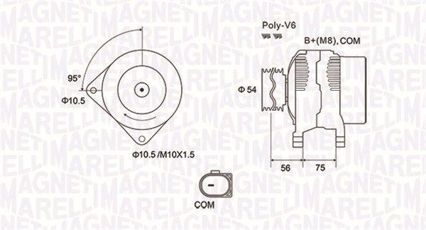 Alternator 063731904010