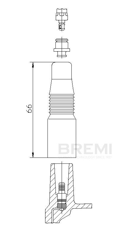 Stecker, Z&uuml;ndspule