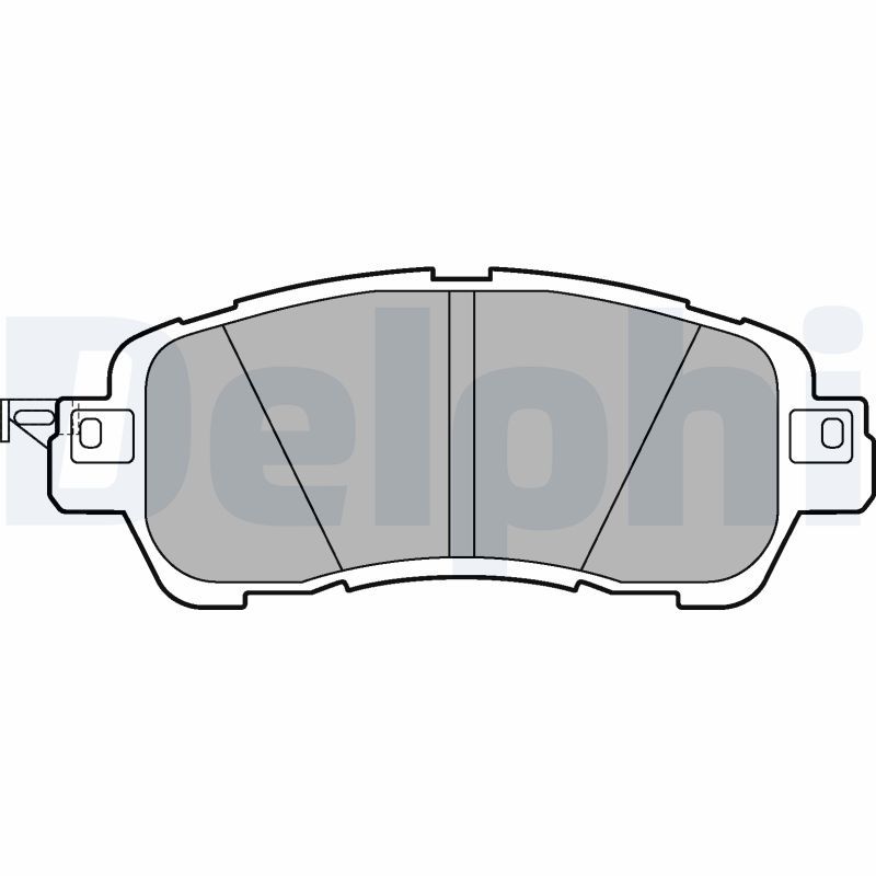 Brake Pad Set, disc brake LP3189