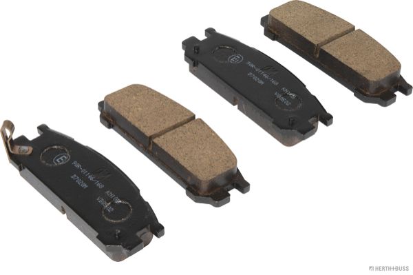 Bremsbelagsatz, Scheibenbremse