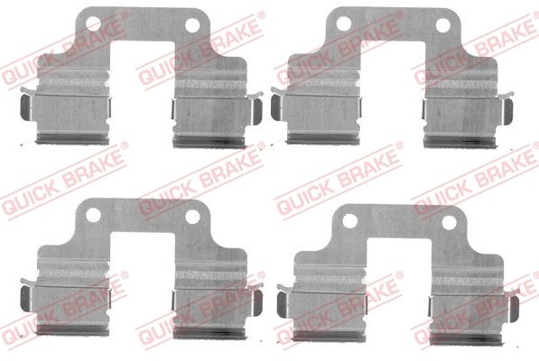 Accessory Kit, disc brake pad 109-1739