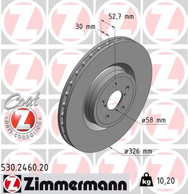 Brake Disc 530.2460.20