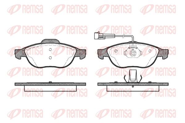 Premium Front Brake Pad Set Premium Front Brake Pad Set