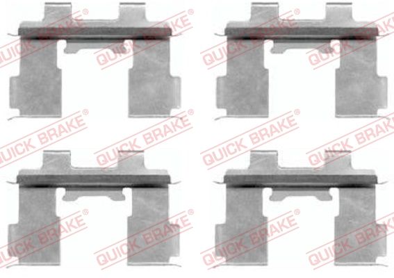 Zubeh&ouml;rsatz, Scheibenbremsbelag