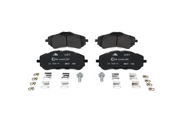 Brake Pad Set, disc brake 13.0460-3870.2