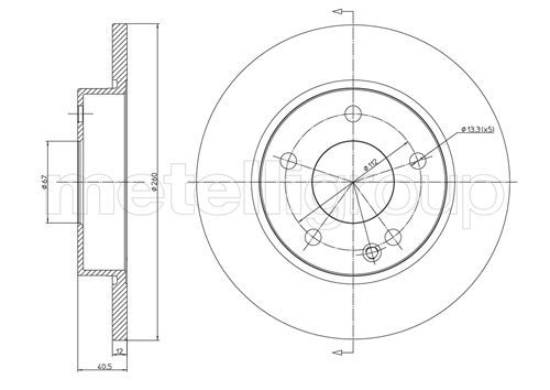 Brake Disc 23-0470C