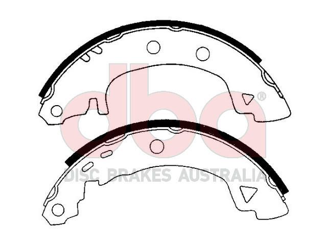 Street Series Brake Shoes [Renault 19 203.2mm] - TecDoc Only
