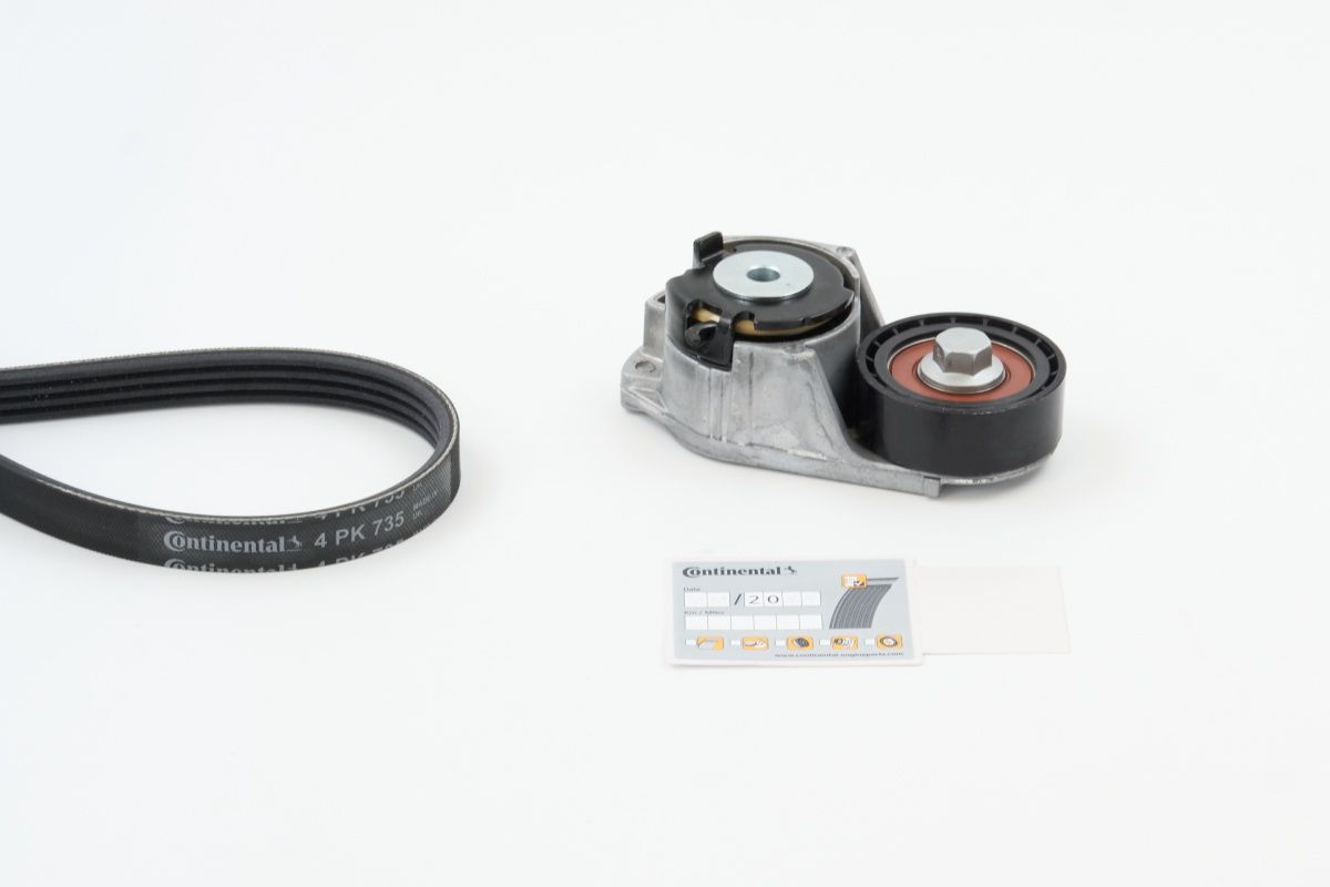CONTINENTAL CTAM 4PK735K1 - Keilrippenriemensatz