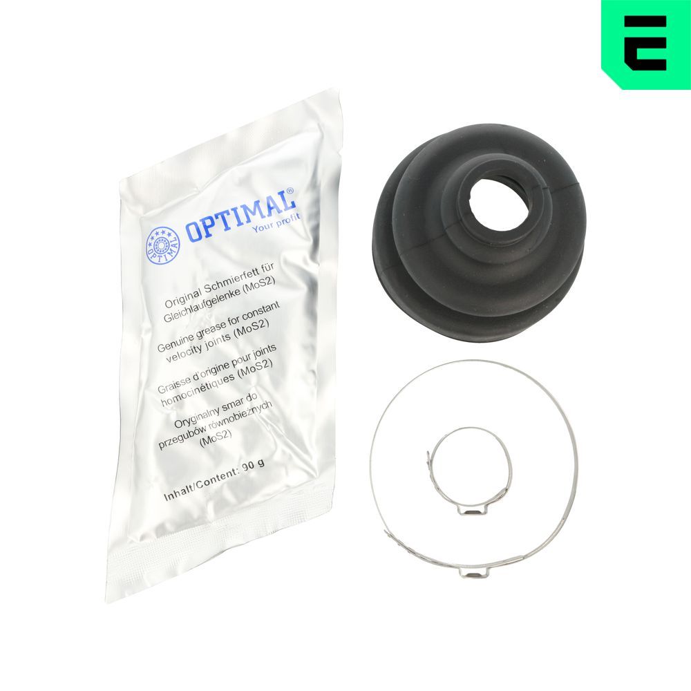 Faltenbalgsatz, Antriebswelle