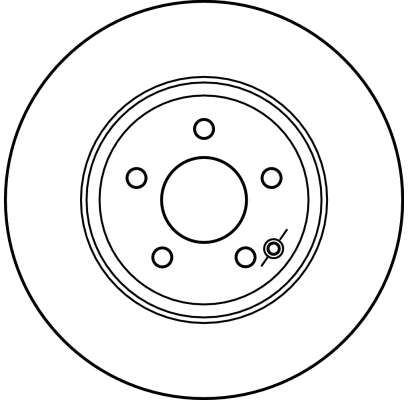 TRW BRAKE DISC - TecDoc 2