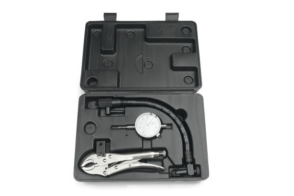 Pr&uuml;fset, Bremsscheibenschlagpr&uuml;fung