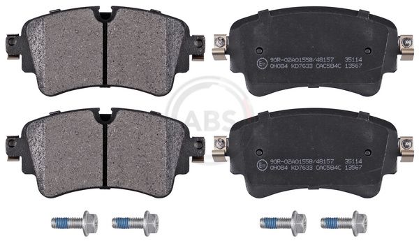 Brake Pad Set, disc brake 35114