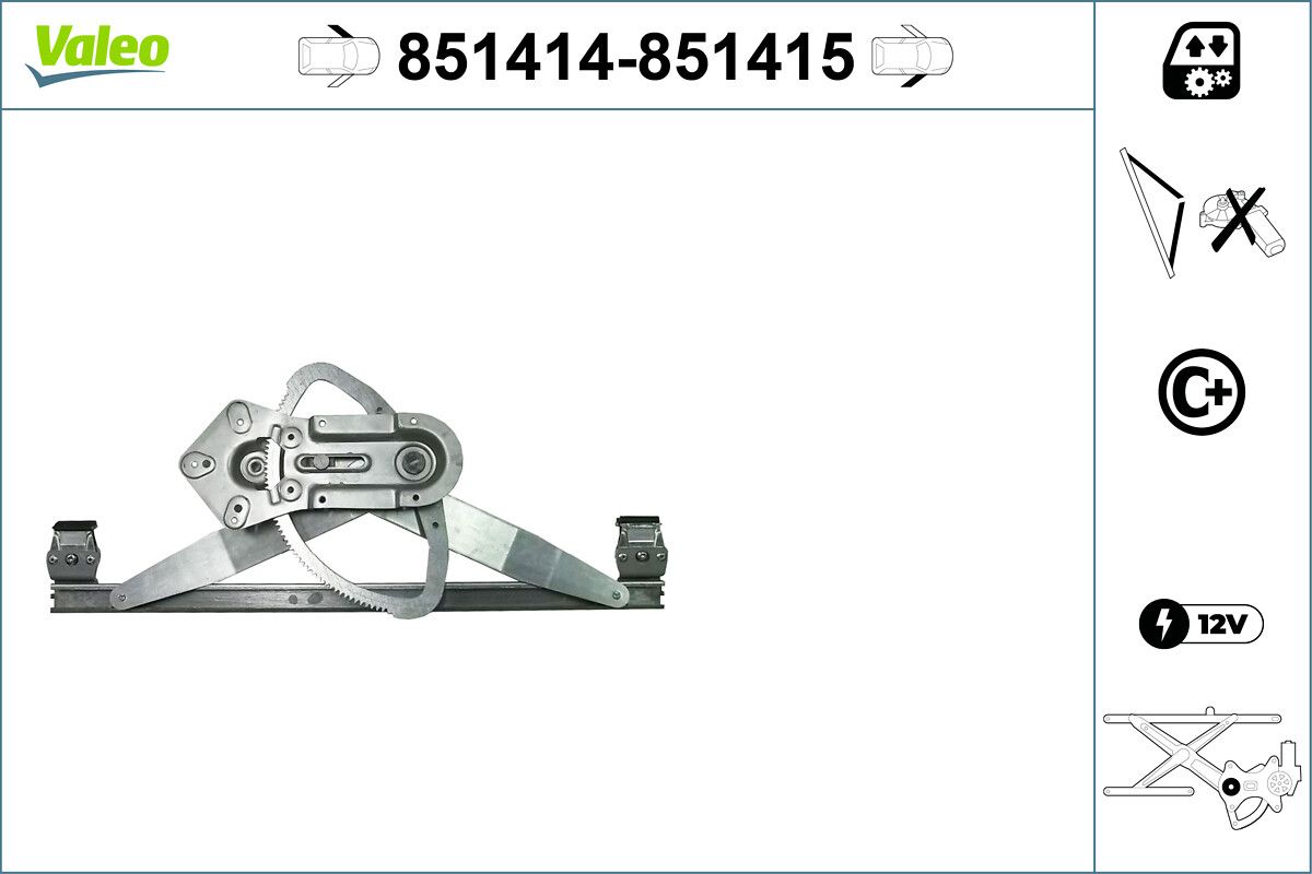 VALEO 851414 - Fensterheber