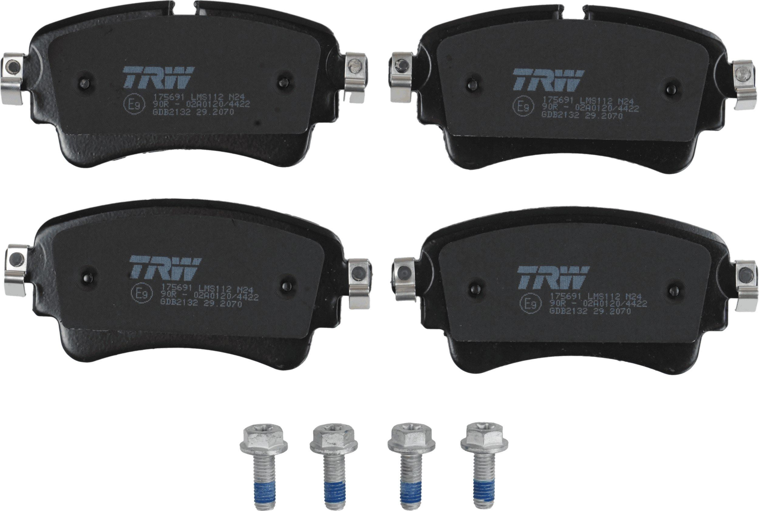 TRW DISC BRAKE PADS - TecDoc 2