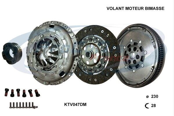 KIT DEMBRAYAGE  VOLANT MOTEUR BI-MASSE