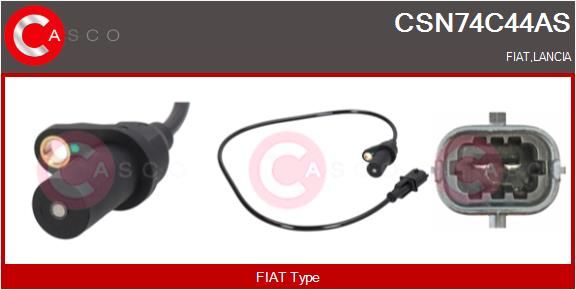 CSN74C44AS CASCO Brand New HQ impulzusadó, főtengely