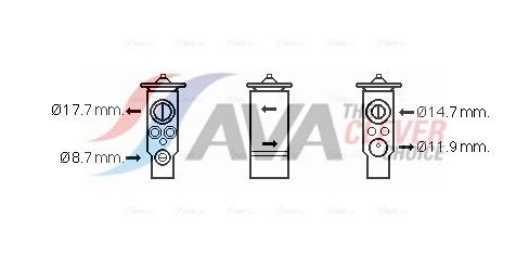 Expansionsventil, Klimaanlage