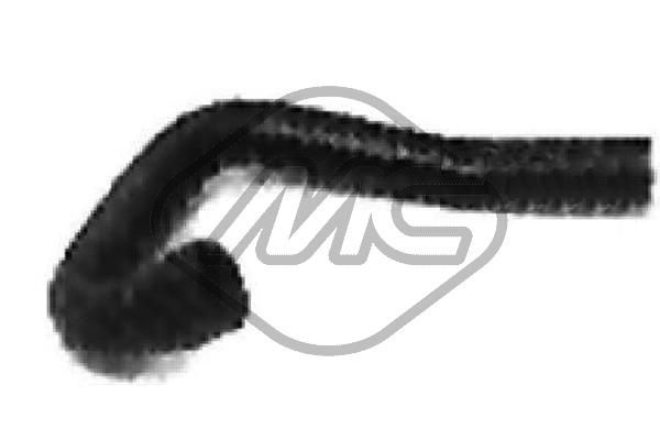 Metalcaucho 08341 - Rohrleitung, AGR-Ventil